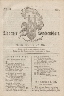 Thorner Wochenblatt. 1827, Nro. 12 (24 März) + dod.