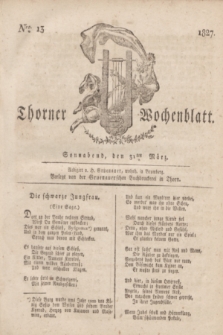 Thorner Wochenblatt. 1827, Nro. 13 (31 März) + dod.