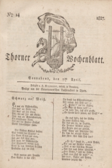 Thorner Wochenblatt. 1827, Nro. 14 (7 April) + dod.