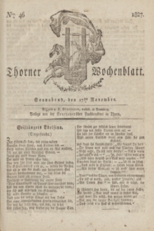 Thorner Wochenblatt. 1827, Nro. 46 (17 November) + dod.