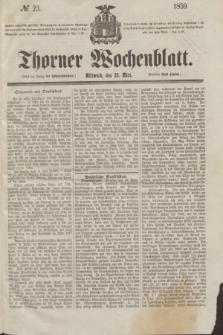 Thorner Wochenblatt. 1859, № 23 (23 März)