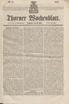 Thorner Wochenblatt. 1859, № 24 (26 März)