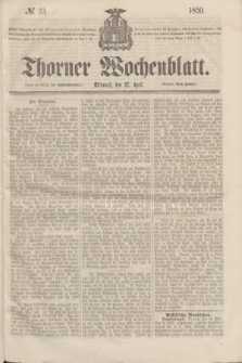Thorner Wochenblatt. 1859, № 33 (27 April)