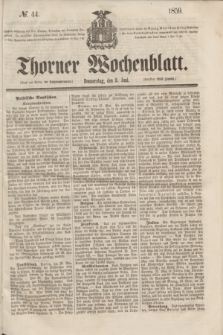 Thorner Wochenblatt. 1859, № 44 (2 Juni)