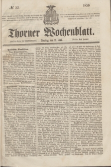 Thorner Wochenblatt. 1859, № 52 (21 Juni)