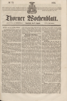 Thorner Wochenblatt. 1859, № 72 (6 August)