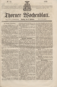 Thorner Wochenblatt. 1859, № 85 (6 September)