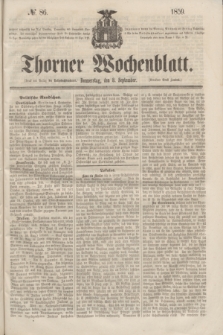 Thorner Wochenblatt. 1859, № 86 (8 September)