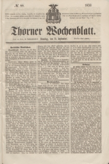 Thorner Wochenblatt. 1859, № 88 (13 September)