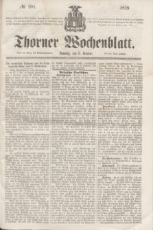 Thorner Wochenblatt. 1859, № 100 (11 October)