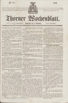 Thorner Wochenblatt. 1859, № 111 (5 November)