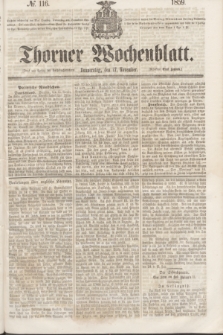 Thorner Wochenblatt. 1859, № 116 (17 November)