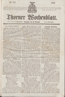 Thorner Wochenblatt. 1859, № 120 (26 November)