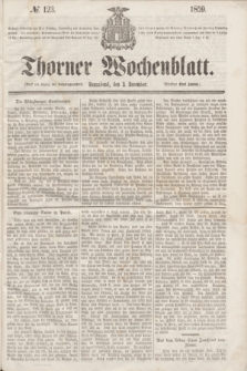 Thorner Wochenblatt. 1859, № 123 (3 December)