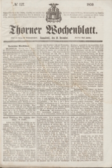 Thorner Wochenblatt. 1859, № 127 (10 December)