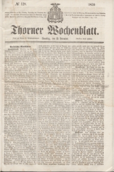 Thorner Wochenblatt. 1859, № 128 (13 December)