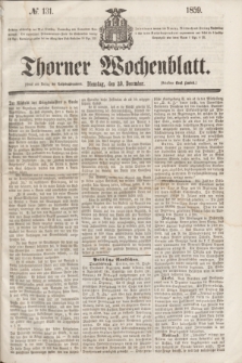 Thorner Wochenblatt. 1859, № 131 (20 December)
