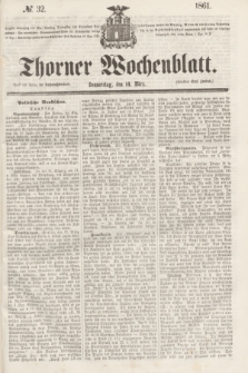 Thorner Wochenblatt. 1861, № 32 (14 März)