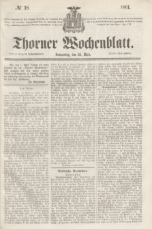 Thorner Wochenblatt. 1861, № 38 (28 März)