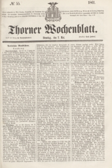 Thorner Wochenblatt. 1861, № 55 (7 Mai)