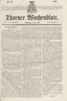 Thorner Wochenblatt. 1861, № 56 (9 Mai)