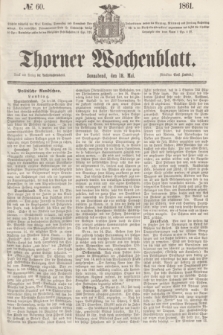 Thorner Wochenblatt. 1861, № 60 (18 Mai)