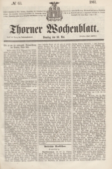 Thorner Wochenblatt. 1861, № 63 (28 Mai)