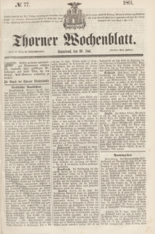 Thorner Wochenblatt. 1861, № 77 (29 Juni)