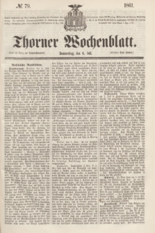 Thorner Wochenblatt. 1861, № 79 (4 Juli)