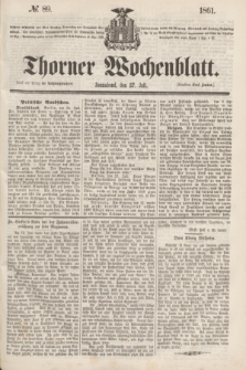 Thorner Wochenblatt. 1861, № 89 (27 Juli)