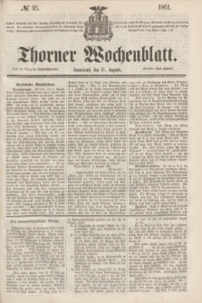 Thorner Wochenblatt. 1861, № 95 (10 August)