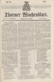 Thorner Wochenblatt. 1861, № 120 (8 October)