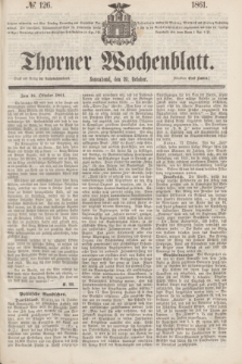 Thorner Wochenblatt. 1861, № 126 (19 October)