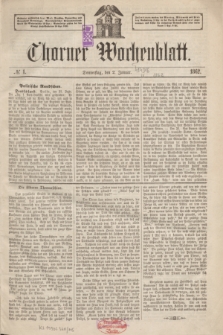 Thorner Wochenblatt. 1862, № 1 (2 Januar)