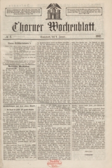 Thorner Wochenblatt. 1862, № 2 (4 Januar) + dod.