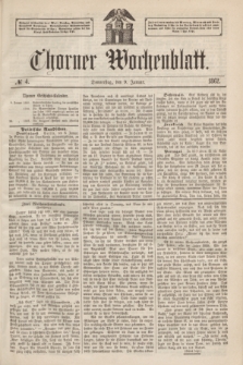 Thorner Wochenblatt. 1862, № 4 (9 Januar)