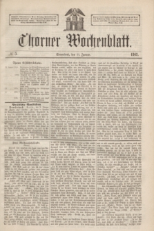 Thorner Wochenblatt. 1862, № 5 (11 Januar)