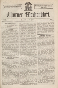 Thorner Wochenblatt. 1862, № 11 (25 Januar)