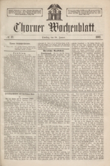 Thorner Wochenblatt. 1862, № 12 (28 Januar)