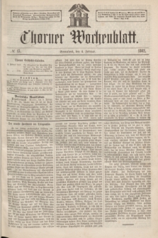 Thorner Wochenblatt. 1862, № 15 (4 Februar)