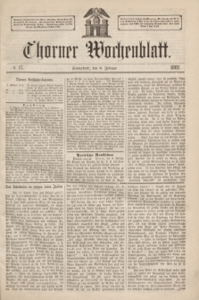 Thorner Wochenblatt. 1862, № 17 (8 Februar)