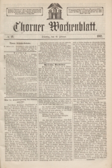 Thorner Wochenblatt. 1862, № 18 (12 Februar)