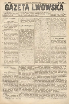 Gazeta Lwowska. 1885, nr 245
