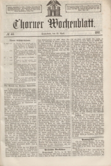 Thorner Wochenblatt. 1862, № 44 (12 April)