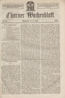 Thorner Wochenblatt. 1862, № 68 (11 Juni)