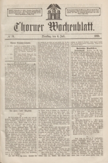 Thorner Wochenblatt. 1862, № 76 (1 Juli)