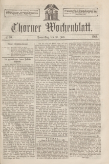 Thorner Wochenblatt. 1862, № 80 (10 Juli)