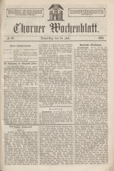 Thorner Wochenblatt. 1862, № 86 (24 Juli)