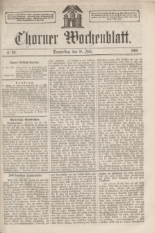 Thorner Wochenblatt. 1862, № 89 (31 Juli)