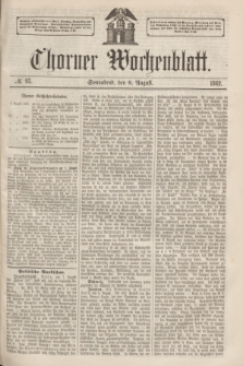 Thorner Wochenblatt. 1862, № 93 (9 August)